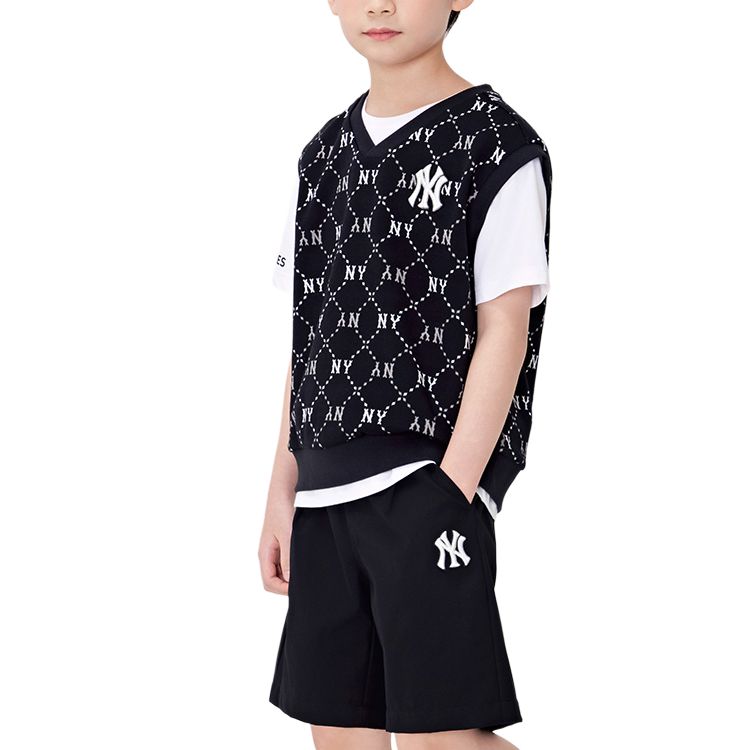 MLB KIDS Спортивная одежда Casual New York Yankees набор из 3 штук Standard Black для детей 3-7 лет — фото 4