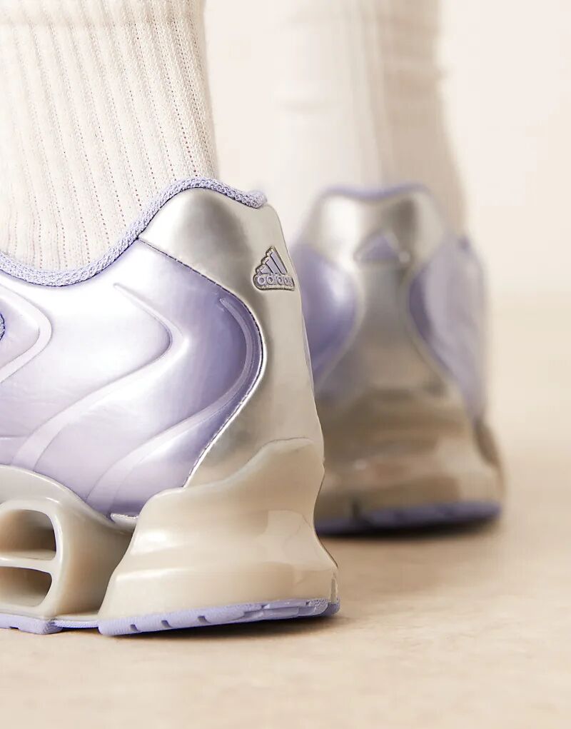 Кроссовки adidas Originals Mega Ghostride синего цвета — фото 4