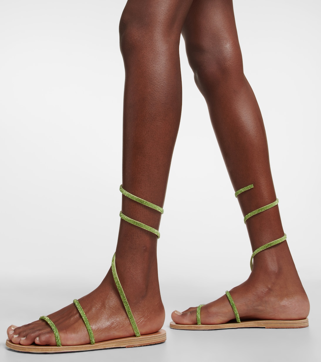 Сандалии из кожи Офис Ancient Greek Sandals, Peridot — фото 4