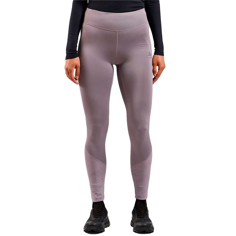 

Тайтсы Odlo Essential Print, серый