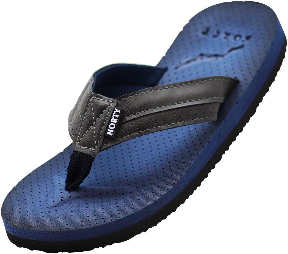 

Сандалии NORTY Big Boy для пляжа, повседневные, для улицы и дома, шлепанцы с ремешком между пальцами, синий