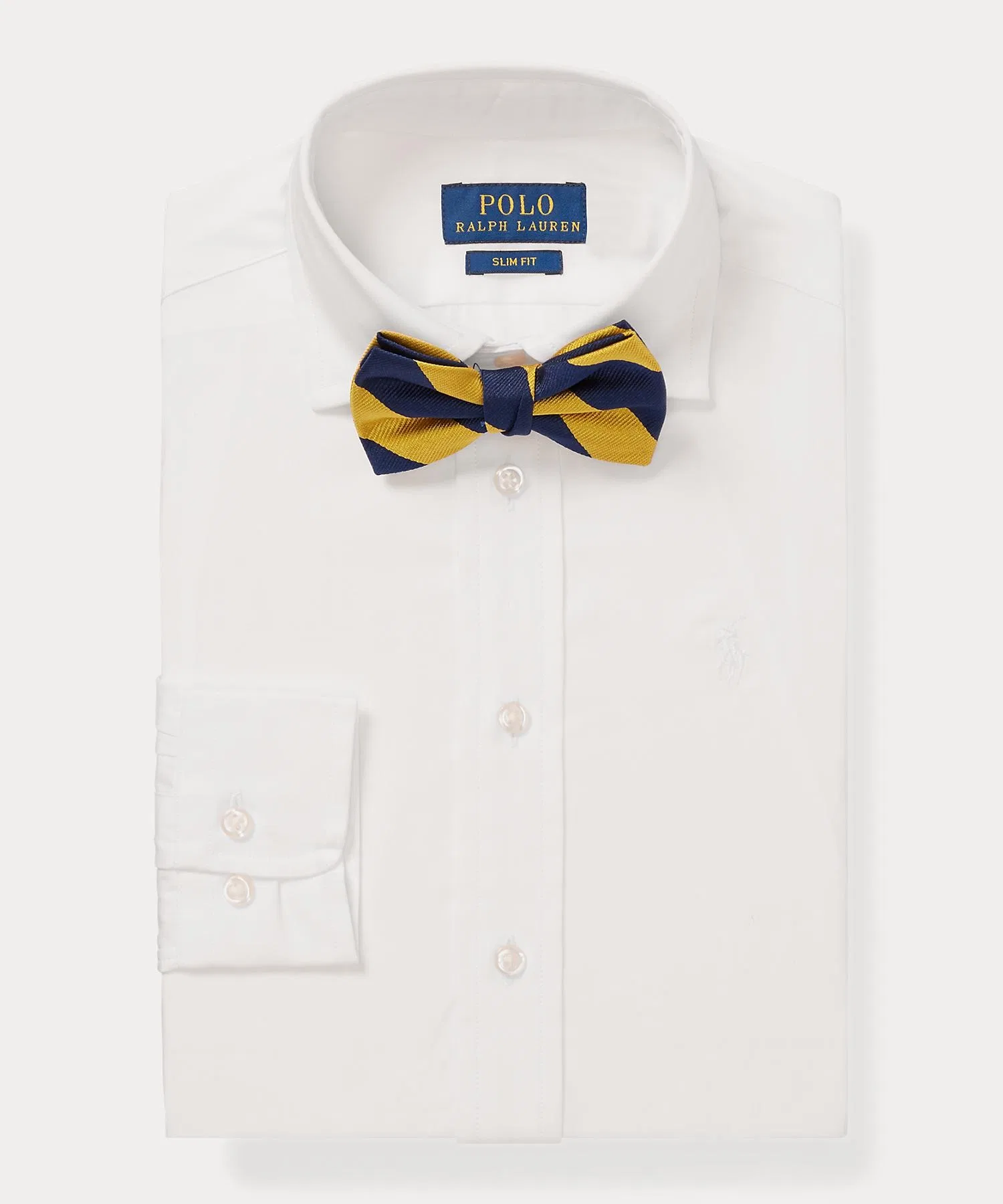 Детская рубашка POLO RALPH LAUREN CHILDRENSWEAR Regent Slim Fit — фото 3