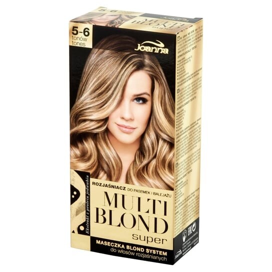 

Осветлитель для мелирования на 5-6 тонов Joanna, Multi Blond Super