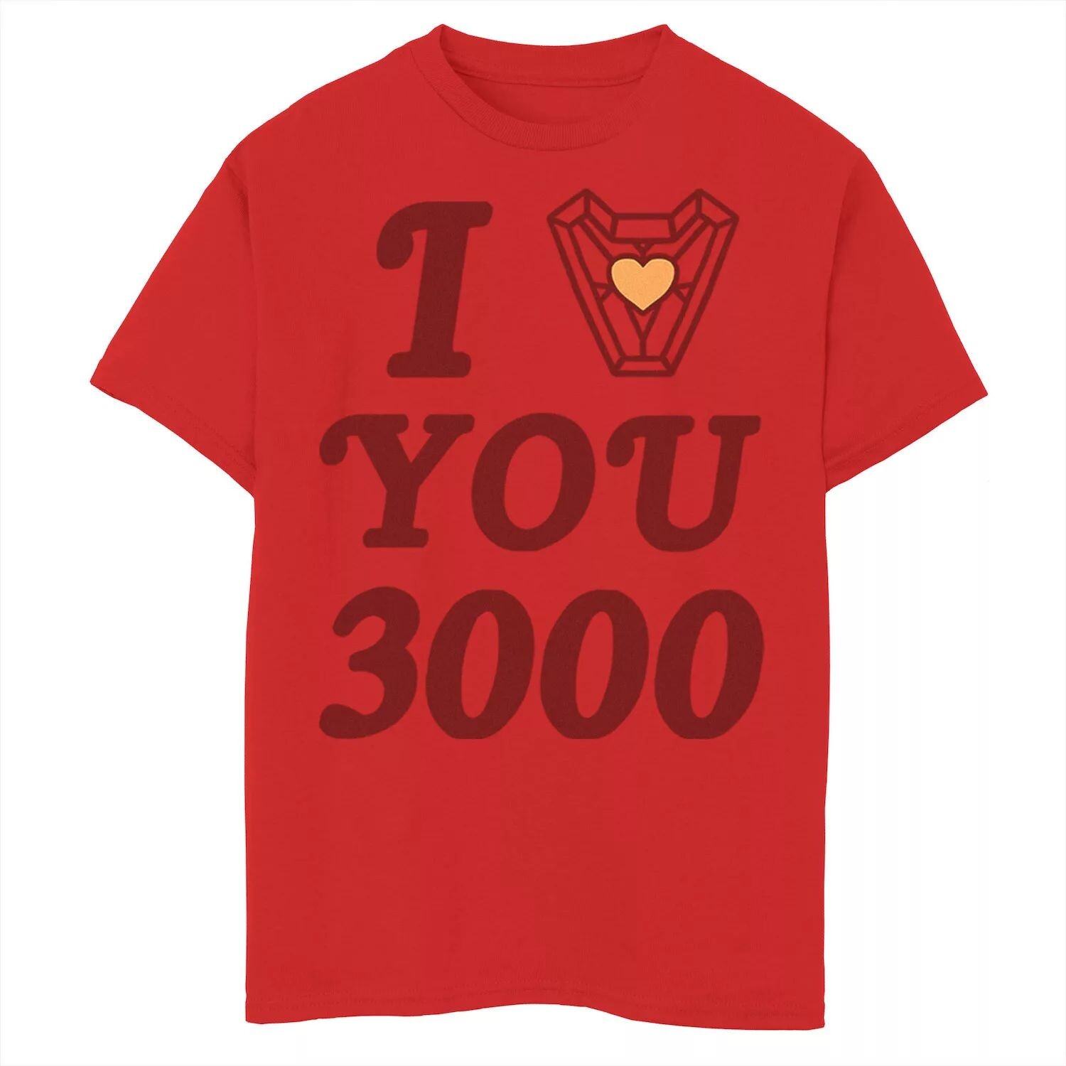

Футболка с надписью «I Love You 3000» для мальчиков 8–20 лет «Железный человек» Licensed Character