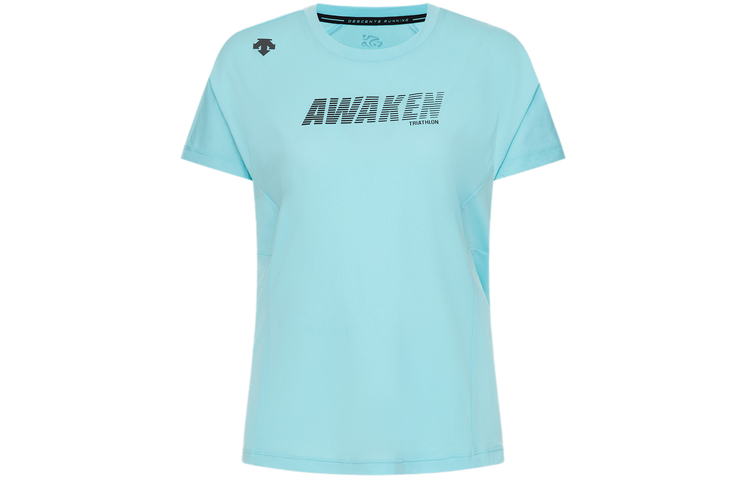 

Футболка Running Series женская DESCENTE, синий