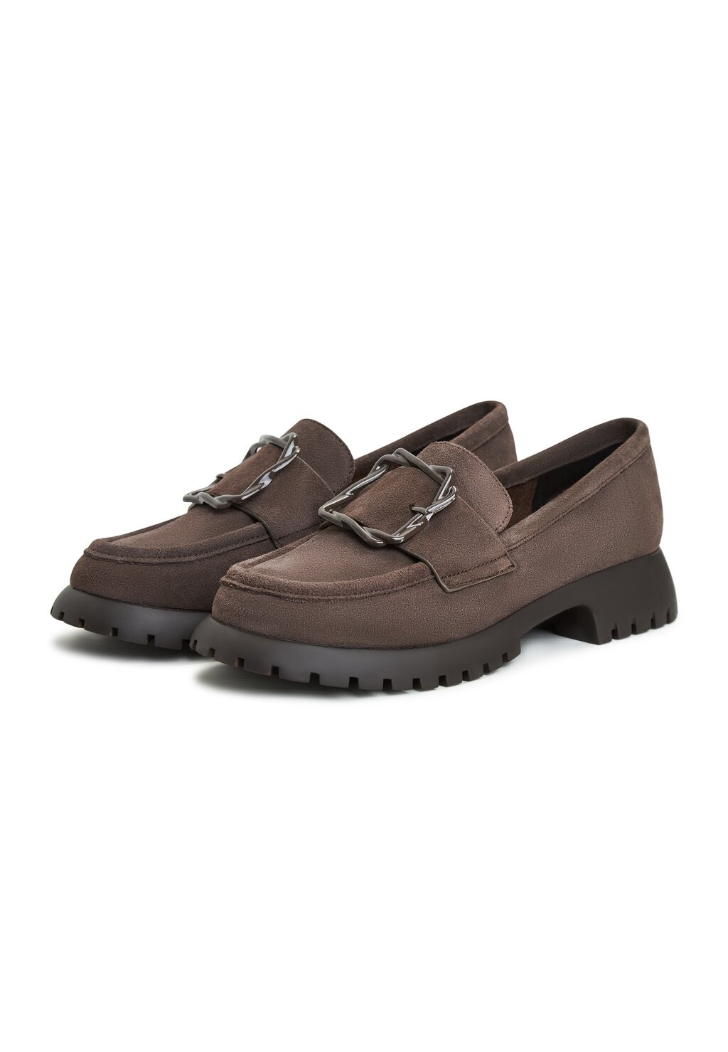

Тапочки Platform Loafers Cesare Gaspari, коричневые