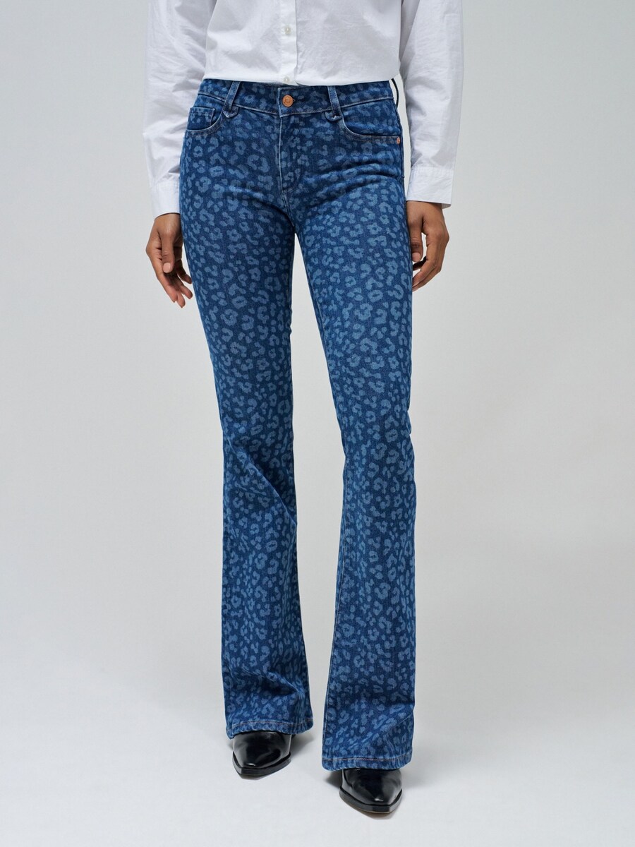 

Расклешенные джинсы Salsa Jeans Wonder, синий деним