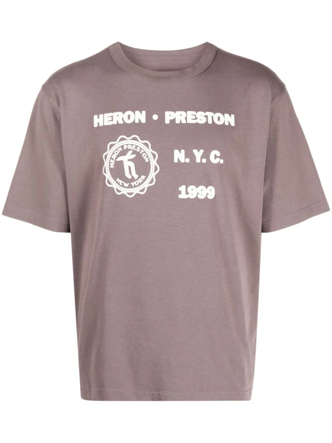 

Heron Preston футболка Medieval Heron из органического хлопка, серый