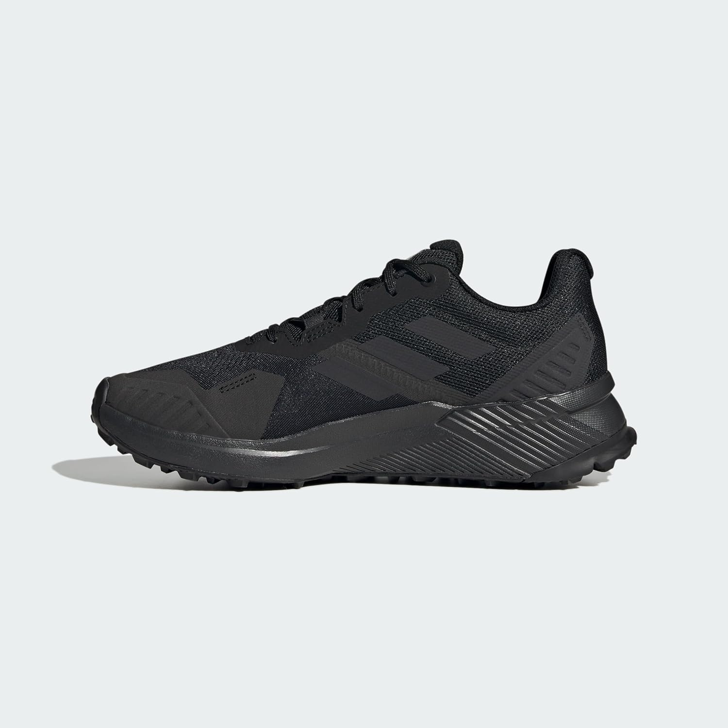 Мужские трейловые кроссовки Adidas Terrex Soulstride, черный/серый/угольный — фото 2