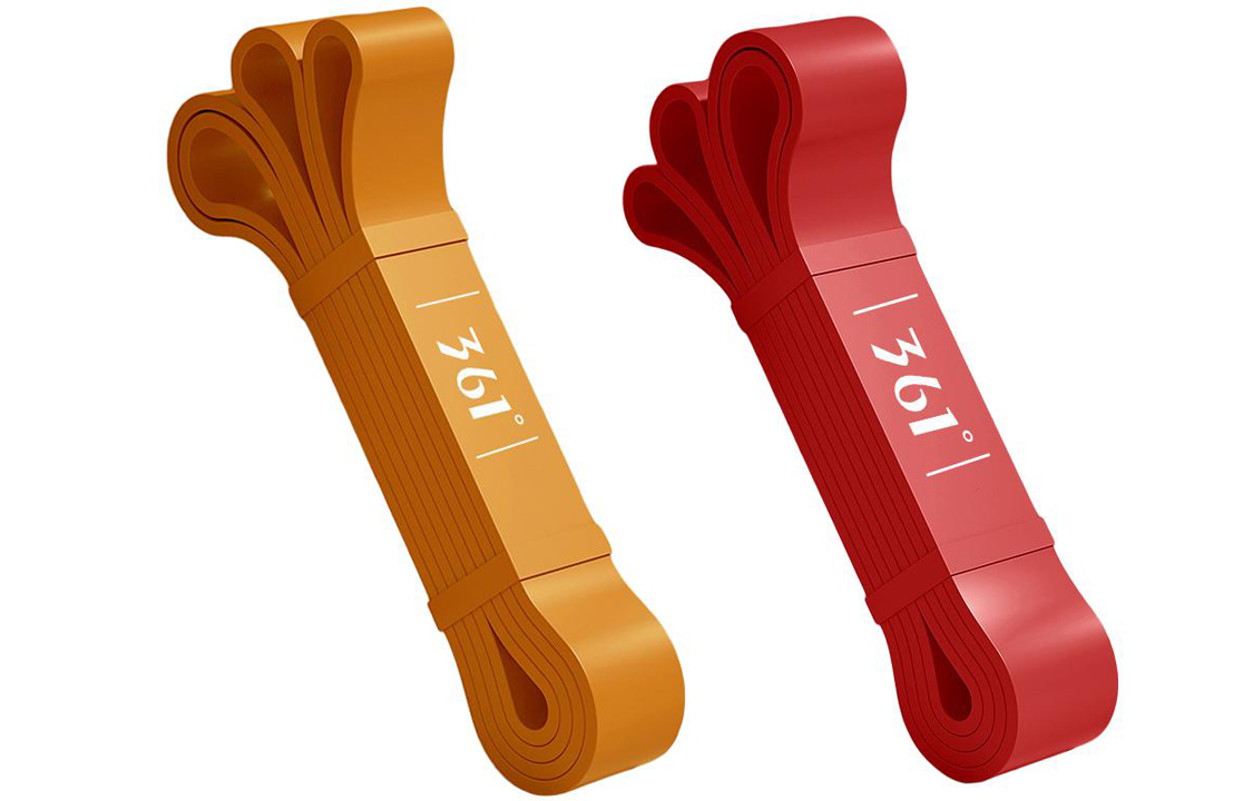 

Эластичная лента для фитнеса Resistance Bands Latex, унисекс 361°, warm оранжевый+красный (combination)