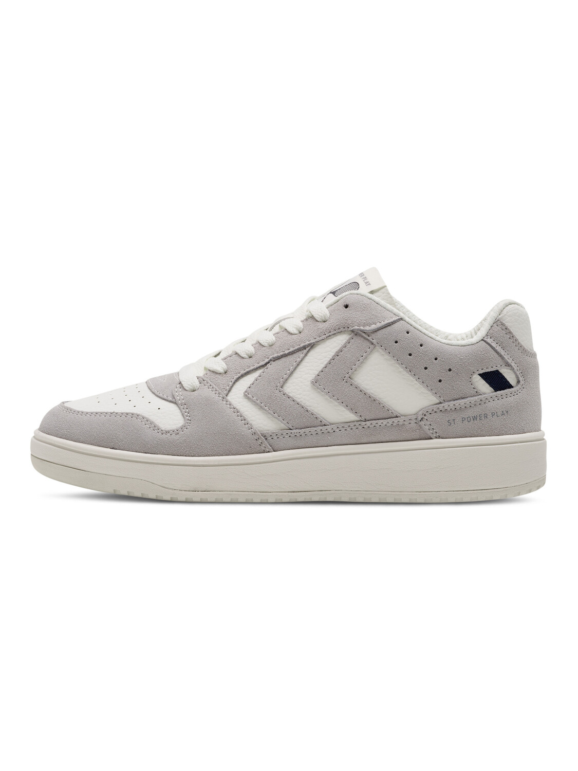 

Кроссовки Hummel Low St. Power Play Suede Mix, цвет LUNAR ROCK/MARSHMALLOW