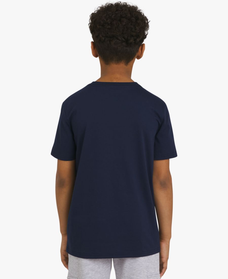 Фирменная футболка с коротким рукавом для мальчиков Champion, Dark Navy — фото 2