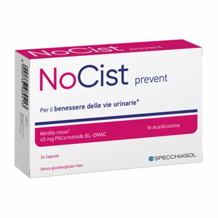 

Specchiasol Nocist Prevent пищевая добавка 24 капсулы Specchiasol Srl