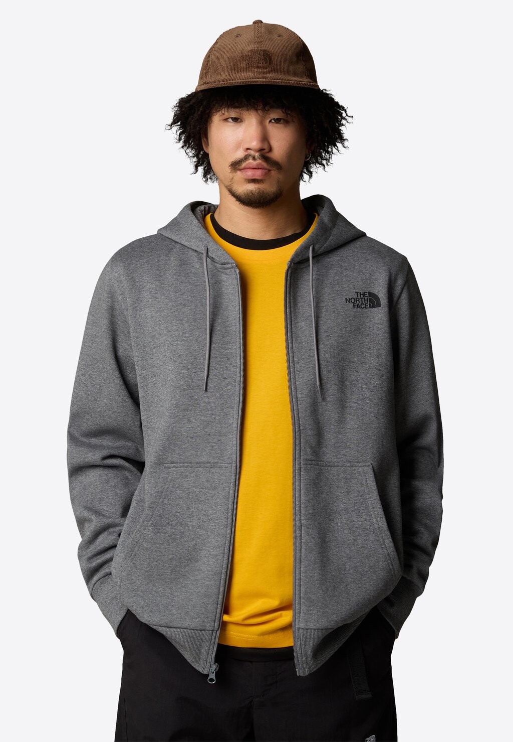 

Толстовка на молнии SIMPLE DOME The North Face, цвет Mottled Grey