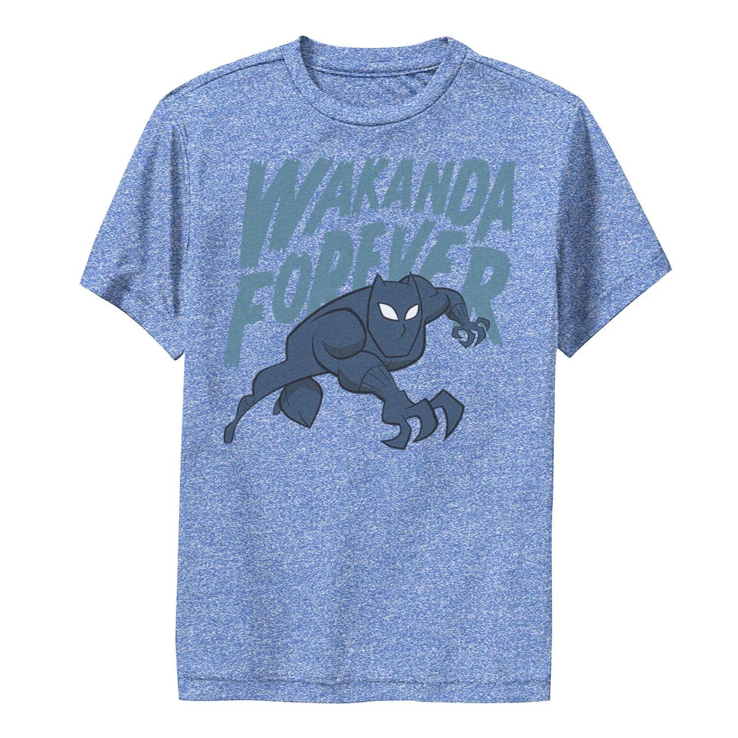 

Футболка с рисунком «Чёрная пантера Marvel Wakanda Forever» для мальчиков 8–20 лет Marvel