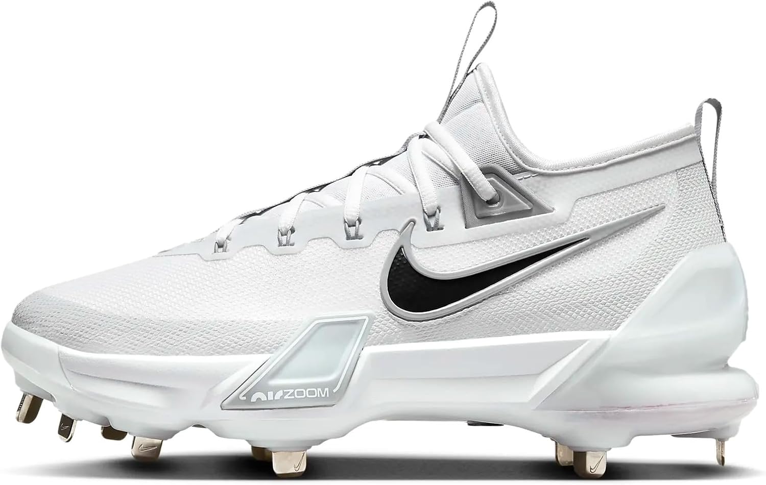 

Бейсбольные бутсы Nike Force Zoom Trout 9 Pro Low для мужчин, White | Black