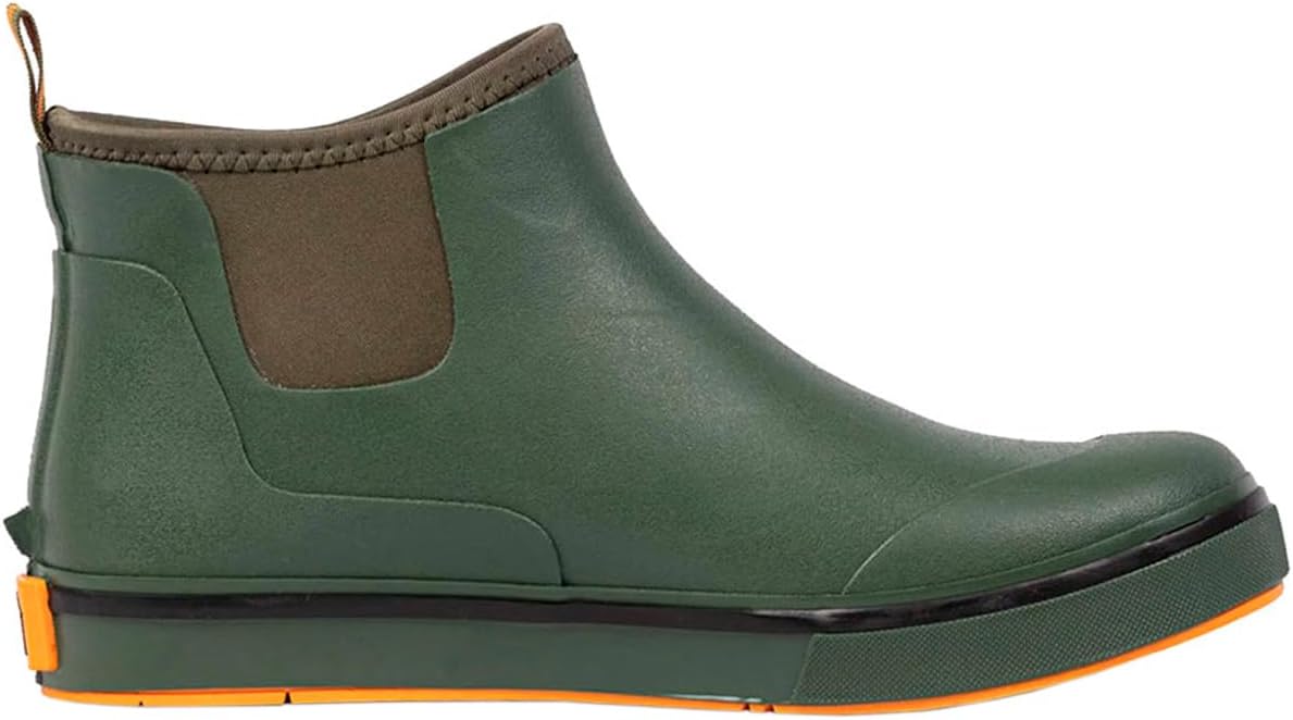 Мужские болотные сапоги Gator Waders - прочные водонепроницаемые ботинки до щиколотки с неопрена, устойчивые к скольжению, для кемпинга, рыбалки и походов, Olive — фото 2