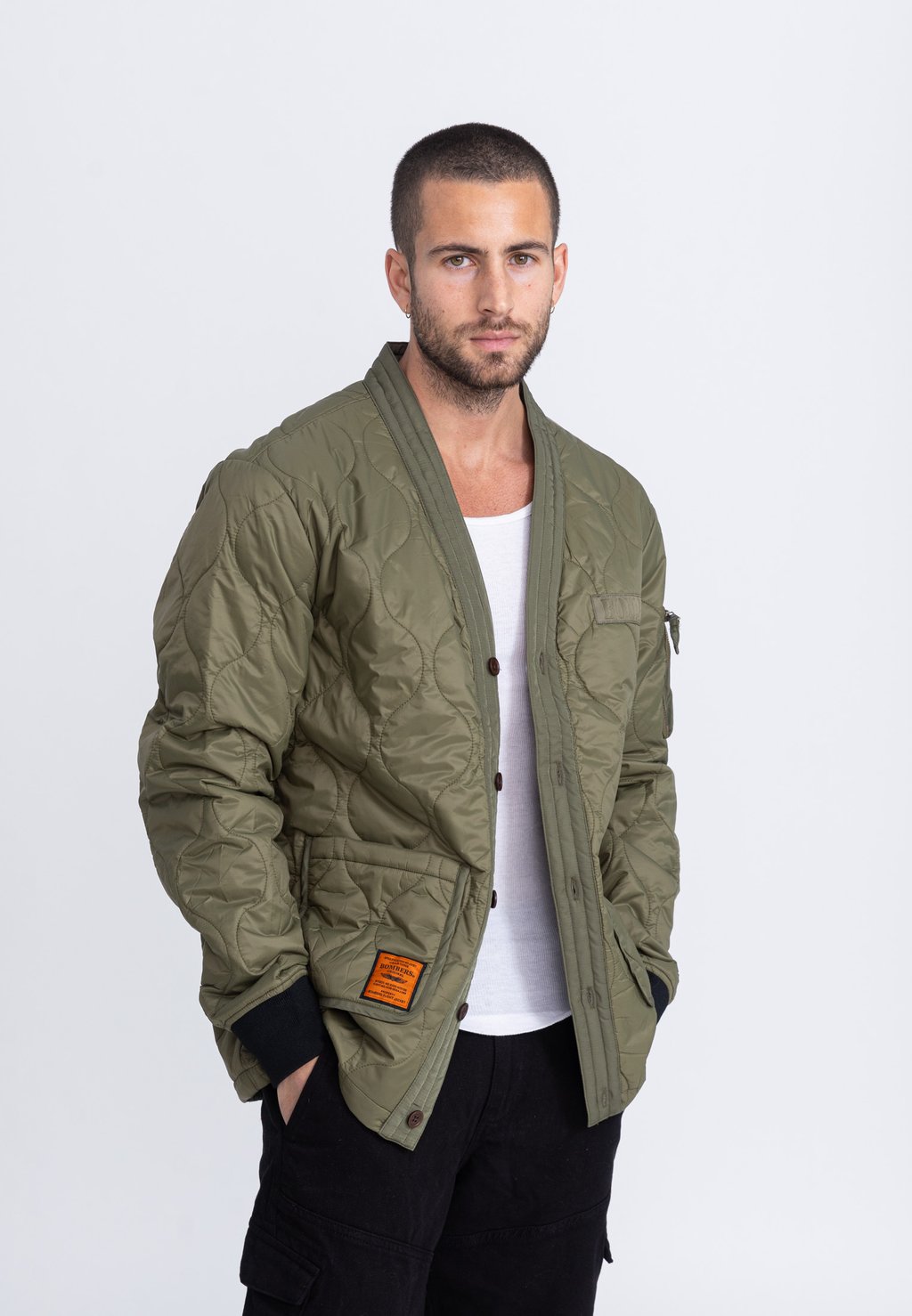 

Зимнее пальто REDSTONE UNISEX Bombers, хаки