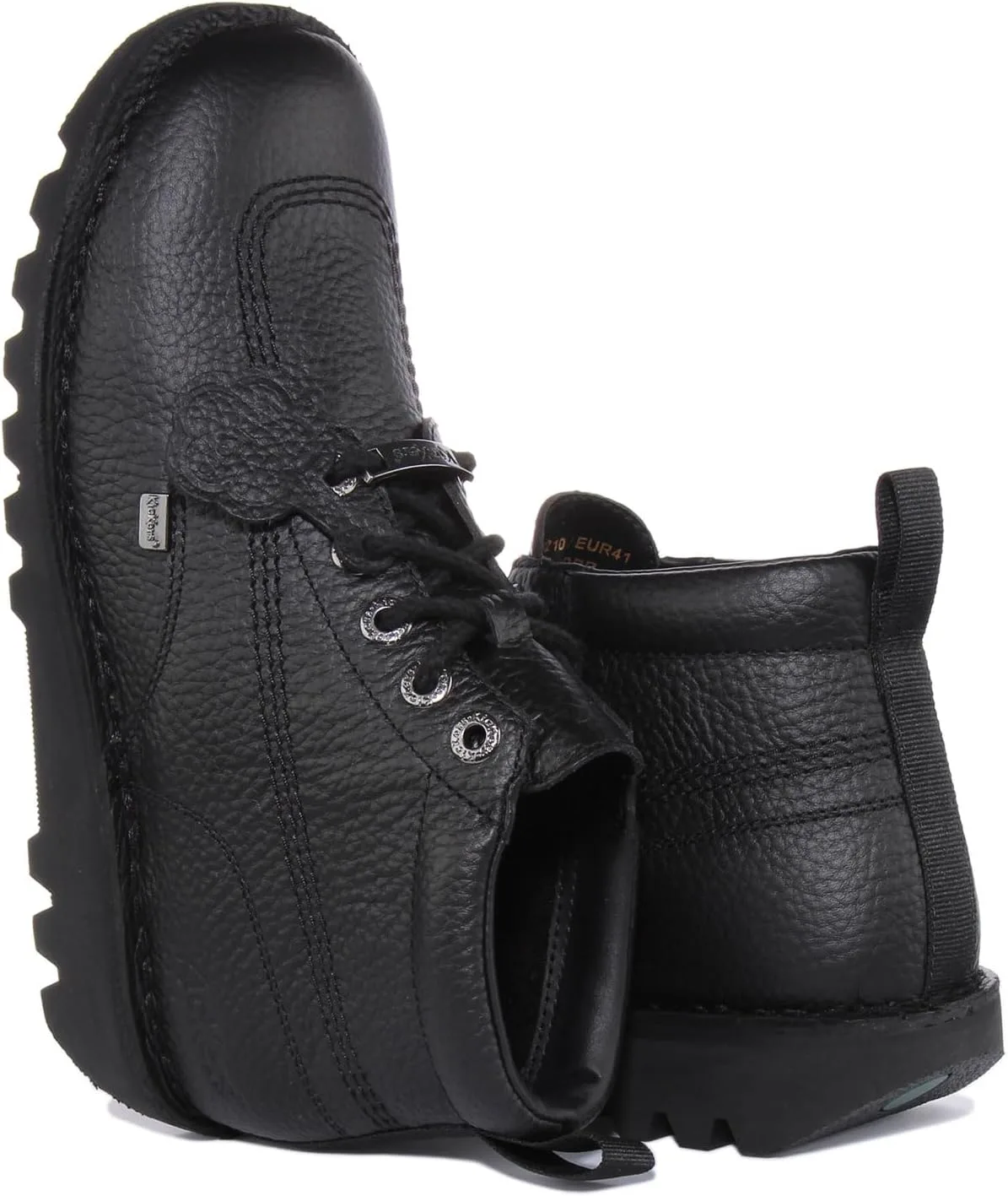 Ботинки Kickers Unisex Kick Hi Tumble Ankle Boots, черные — фото 4
