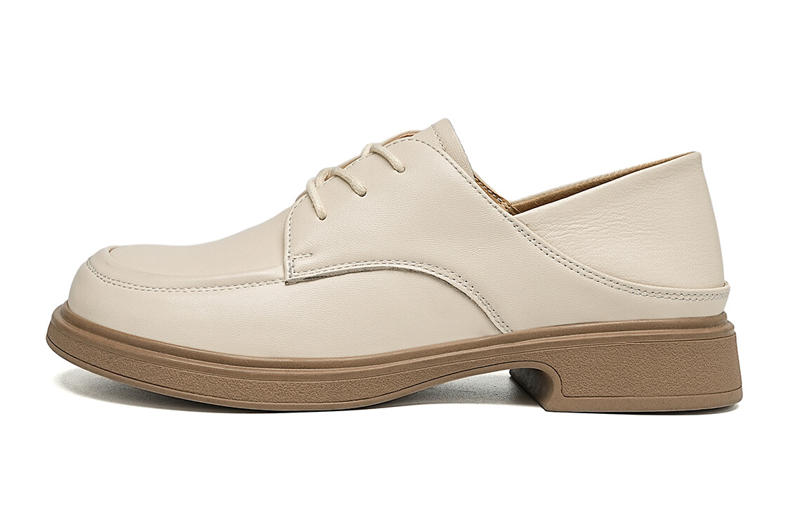

Туфли женские повседневные Women's Casual Shoes Women's Beige Eblan
