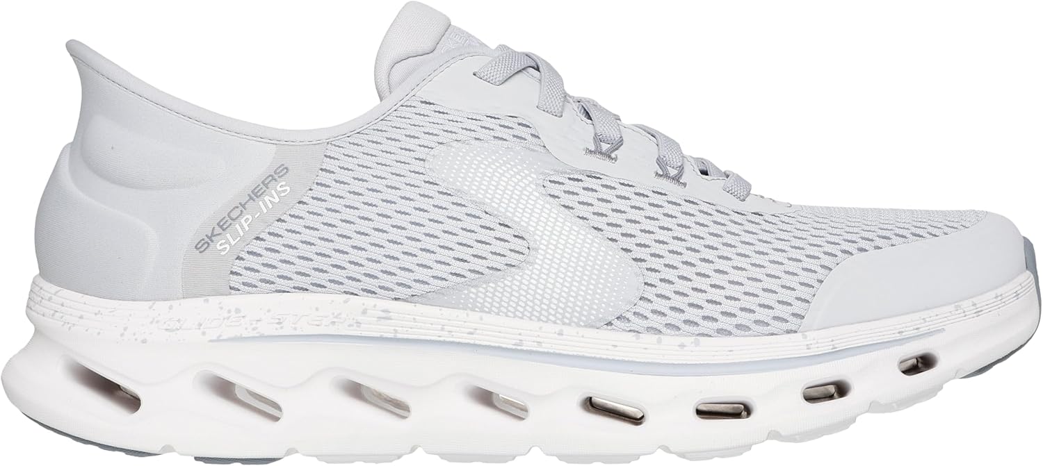 Мужские кроссовки Skechers Go Walk Glide Step 2.0 Zander, светло-серый — фото 4