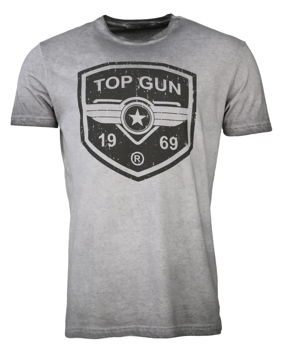 

Футболка TOP GUN "Powerful TG20191043", серый