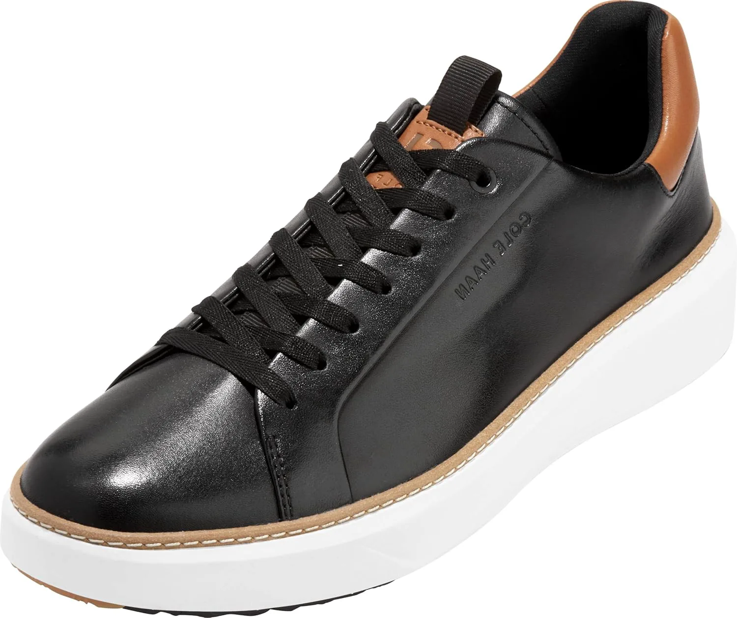 

Мужские гольф-кроссовки Cole Haan Grandpro Topspin, черно-белый