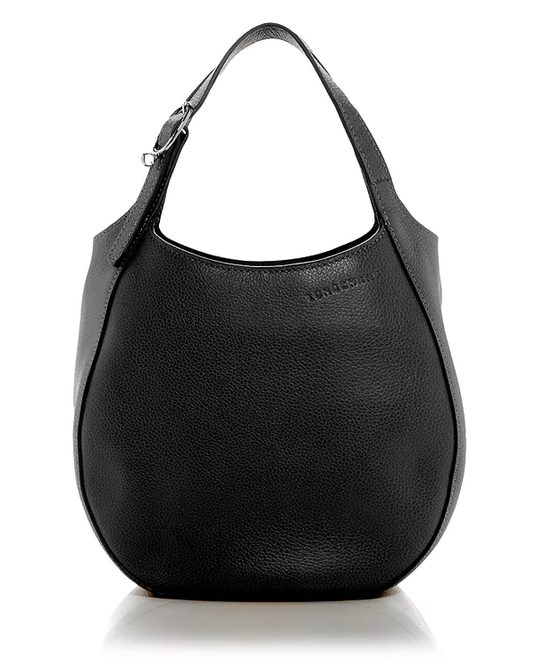 

Маленькая сумка через плечо Le foulonné с верхней ручкой. Longchamp, черный