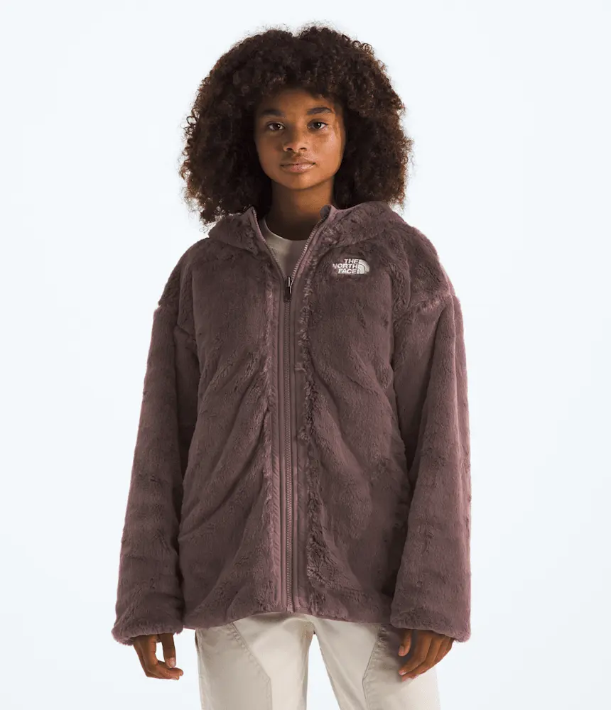 Двусторонняя короткая парка Shasta для девочек The North Face, Tawny Quartz — фото 2