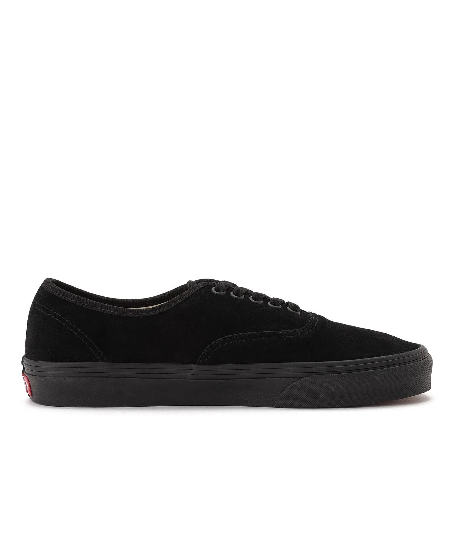 Унисекс кроссовки VANS AUTHENTIC из замши чёрные — фото 2