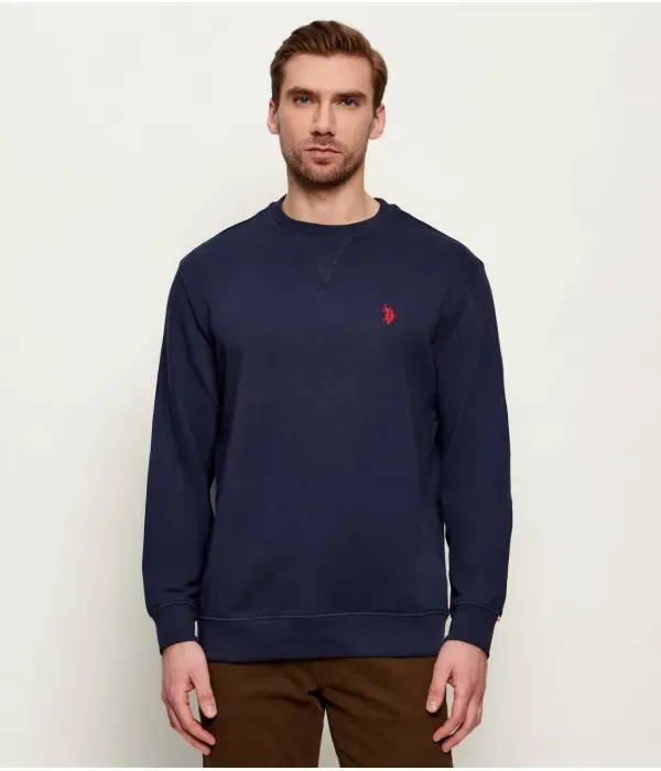 Толстовка DHM classic fit Us Polo Assn, темно-синий