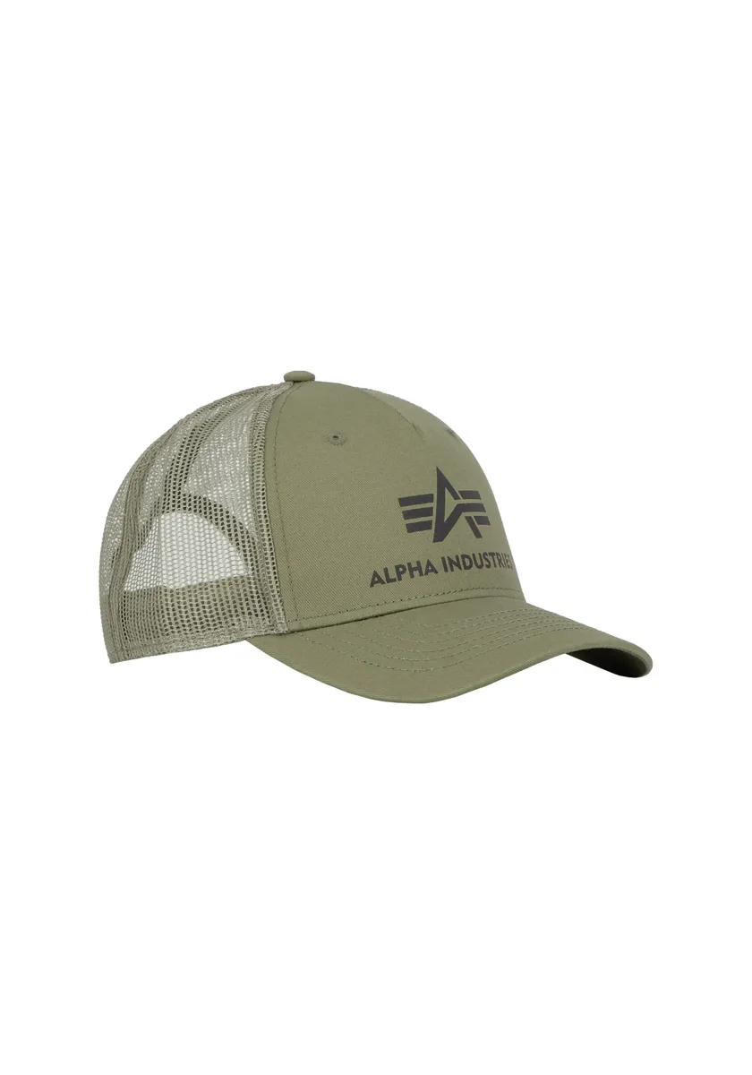 

Кепка Alpha Industries Trucker "Аксессуары Alpha Industries - Головной убор Базовая кепка дальнобойщика", зеленый