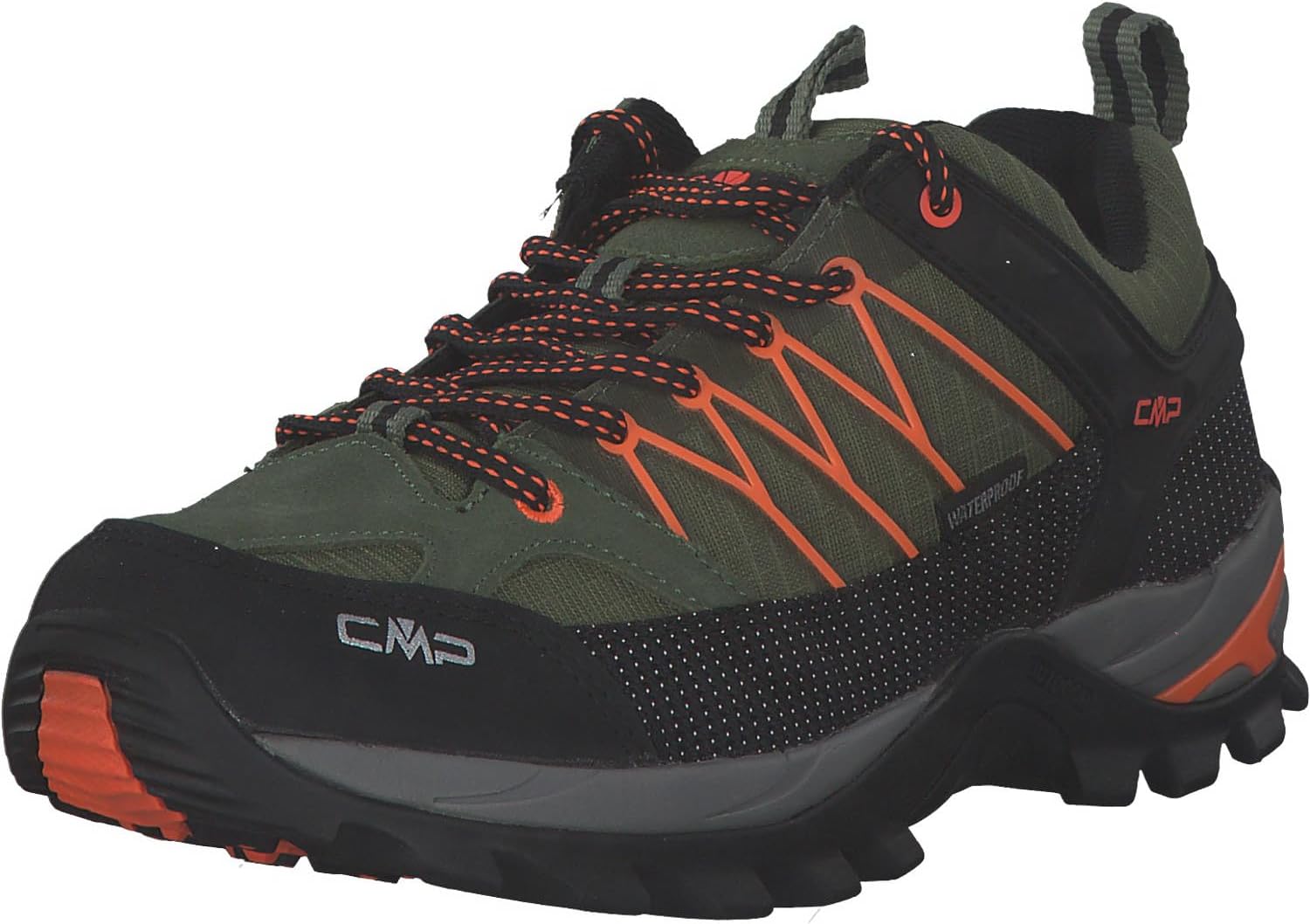 

Трекинговые ботинки CMP Rigel Low WP, мужские треккинговые и походные ботинки, оранжевый