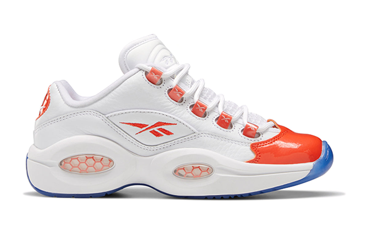 Кроссовки Reebok Question Patent Low J 'Vivid Orange' FY2344, белый — фото 2