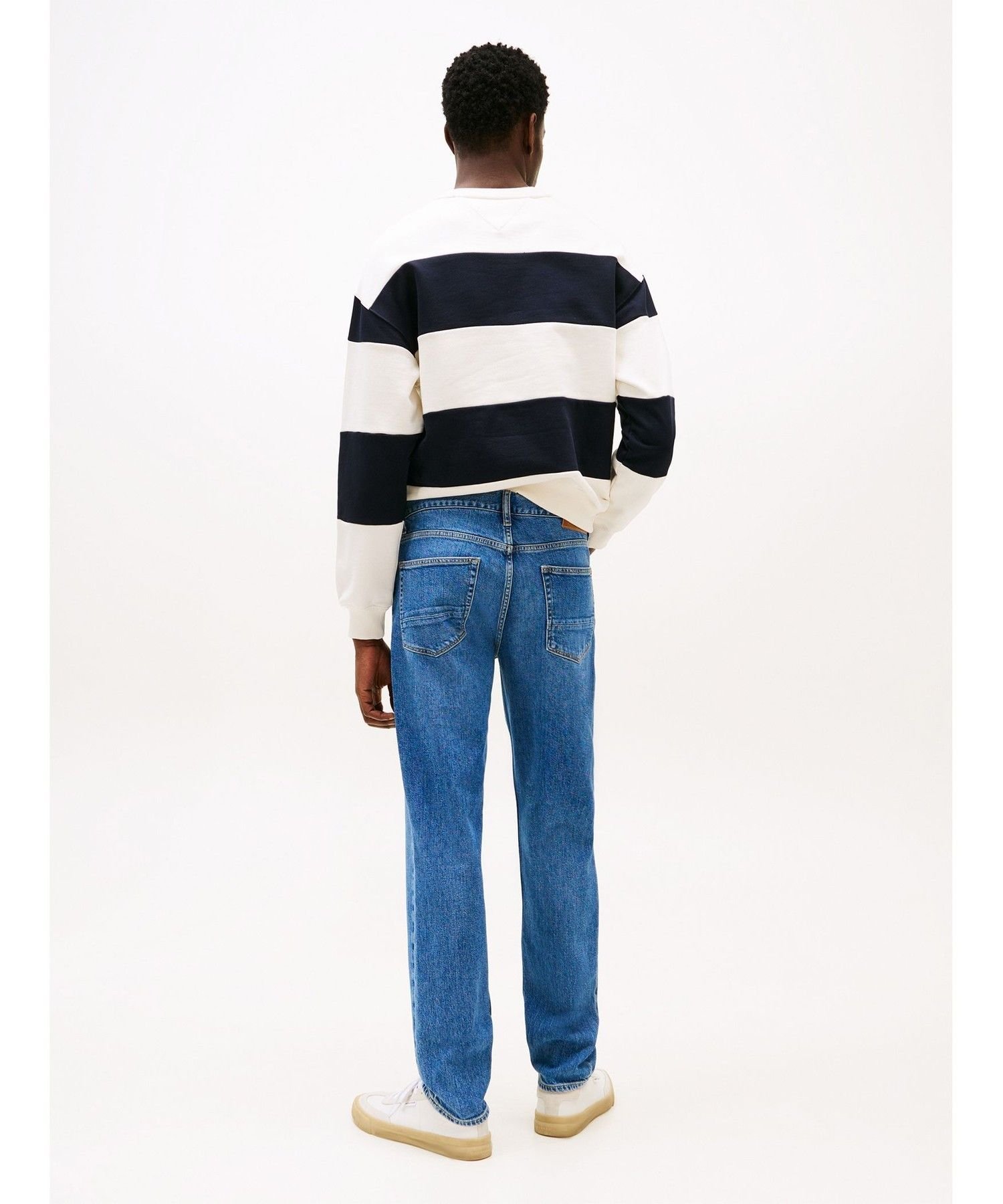 Зауженные прямые джинсы-шаровары TOMMY HILFIGER, Indigo Blue 1A9 — фото 2