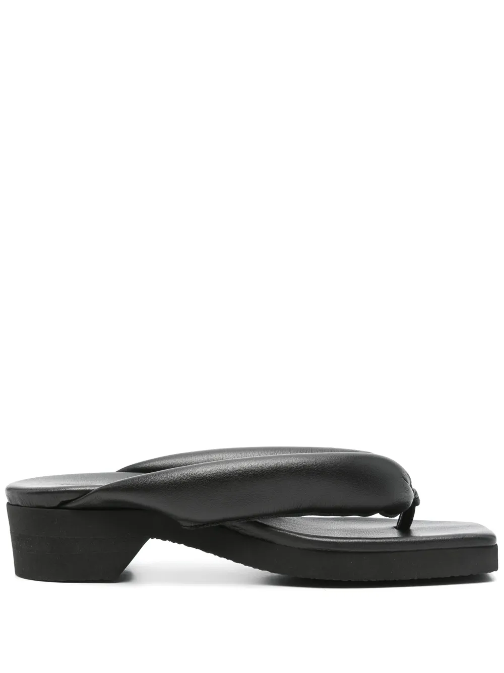 Босоножки Geta 40 Yohji Yamamoto, черный
