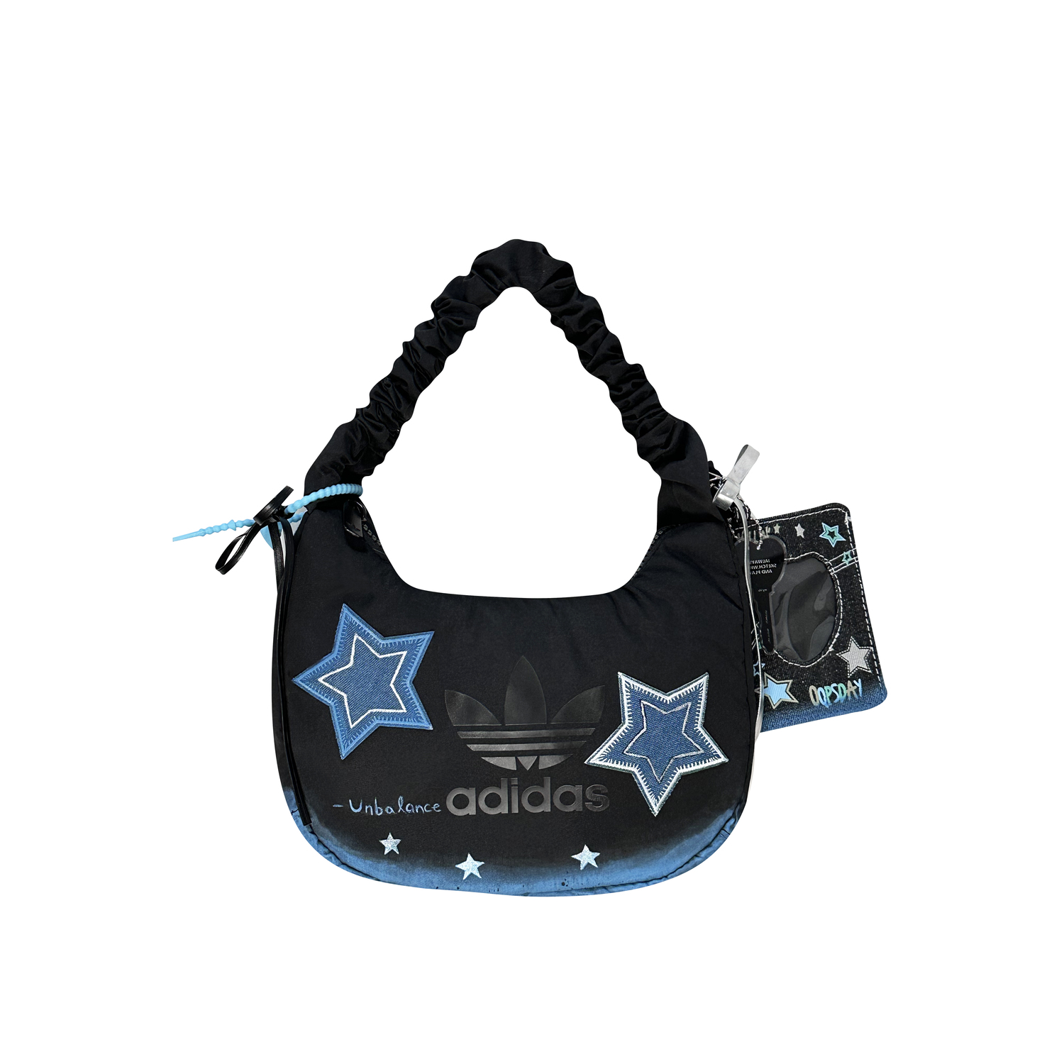 

Adidas Originals Тканевая женская сумка синяя черная, Blue Black