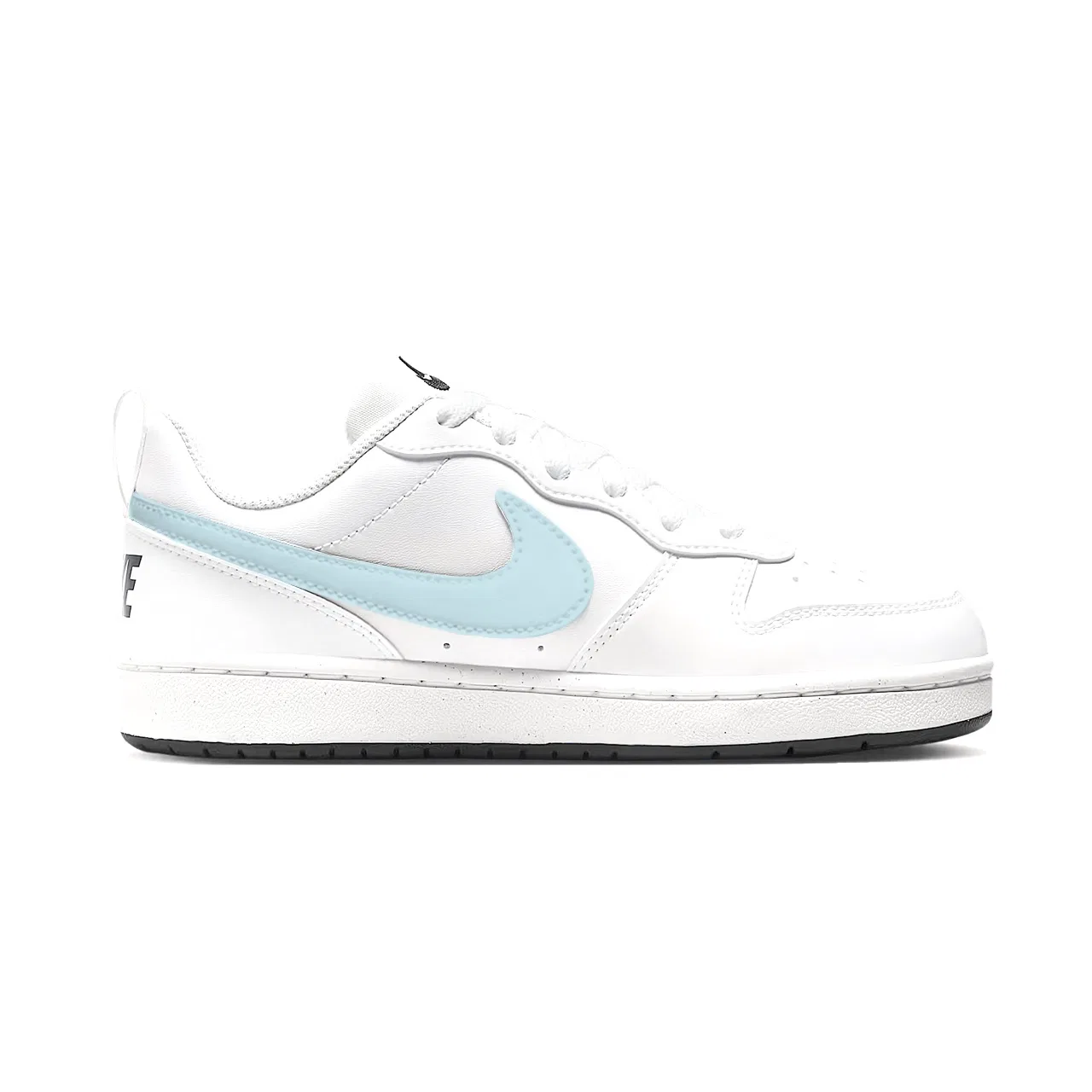 Кроссовки для скейтбординга Court Borough Mi Bunny Low top Kids', сине-белые, для подростков Nike, Blue — фото 3