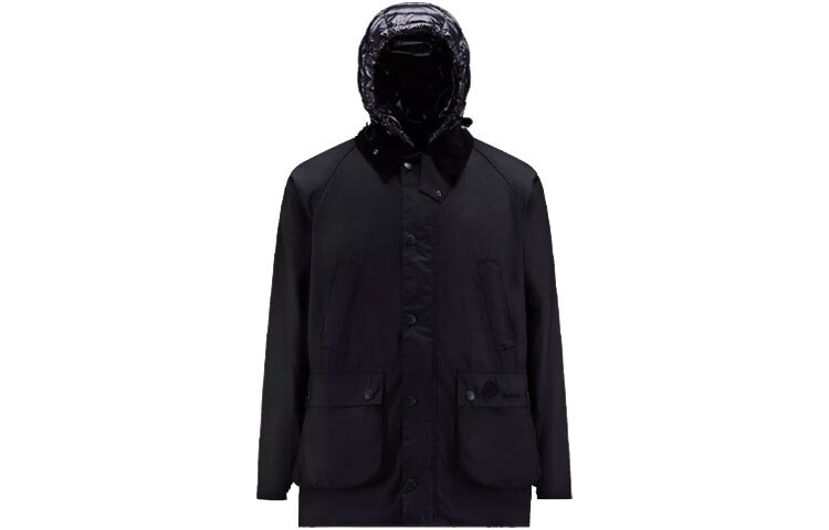 

Пуховик мужской черный Moncler