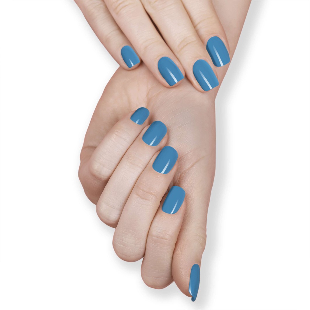 Лак для ногтей nail polish Anny, 397.5 - blue bay, объем 15 мл — фото 2