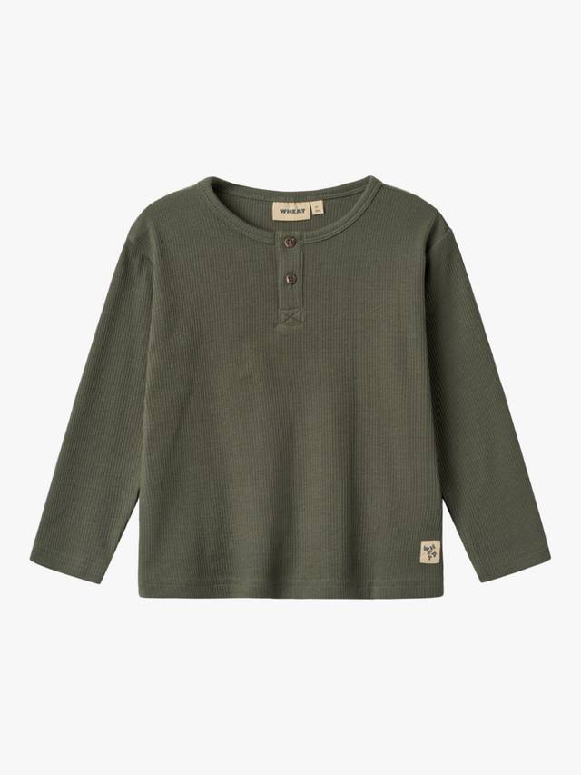 

Детская футболка с длинными рукавами Morris из органического хлопка WHEAT