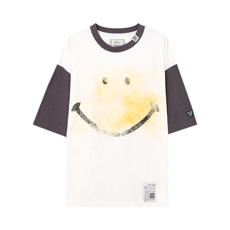 

Футболка Maison Mihara Yasuhiro Smiley Face T-Shirt, White