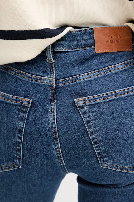 Джинсы клеш Tommy Hilfiger, синий — фото 4