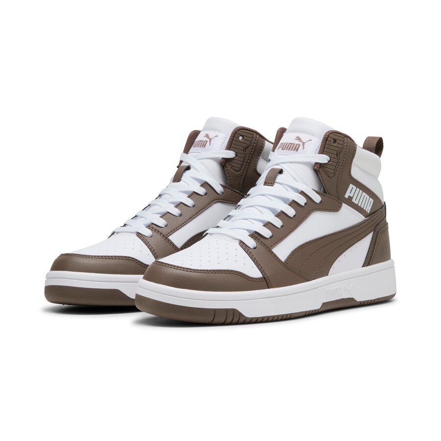 Высокие кроссовки PUMA Rebound V6, Brown — фото 2