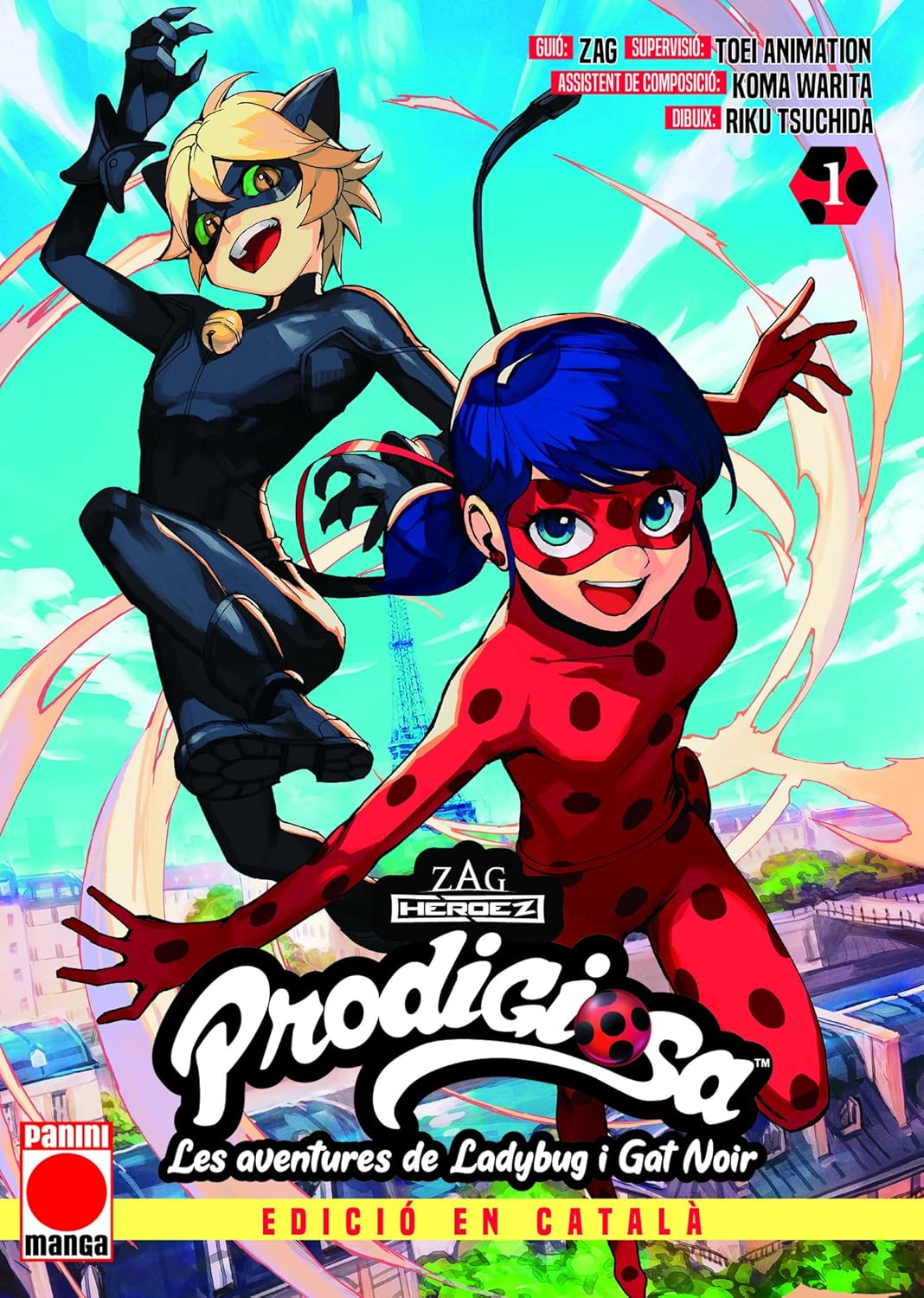 

Prodigiosa. les aventures de lady bug i cat noir n.1 (edició en català)