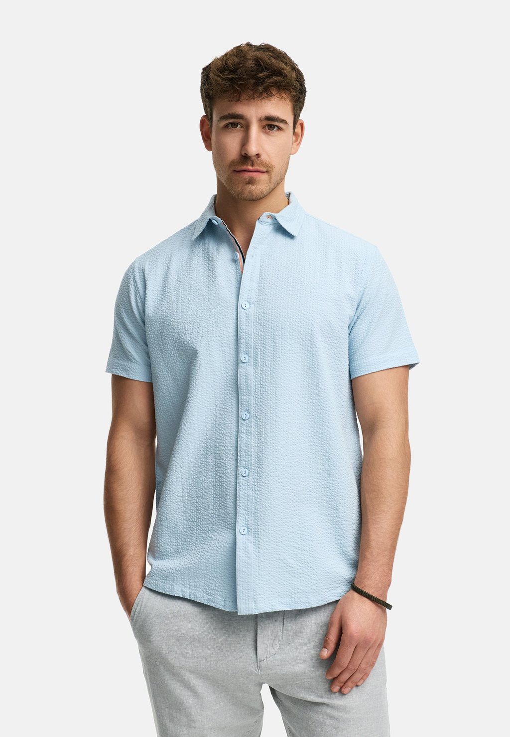 

Рубашка KURZARM INDICODE JEANS, цвет Sky Way