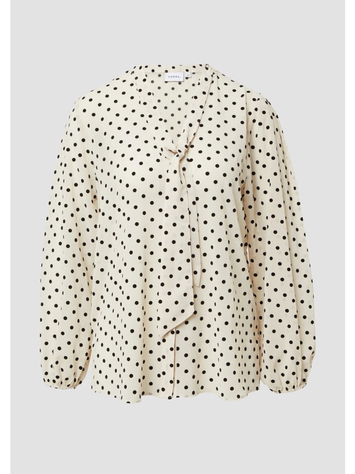 

Comma Блузка цвета 81A9_бежевый