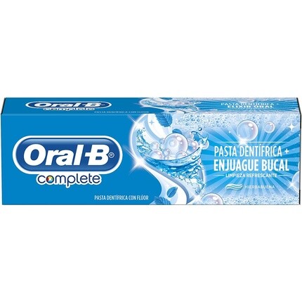 Oral-B Complete Cleansing, освежающая зубная паста и ополаскиватель для рта, 75 мл — фото 3