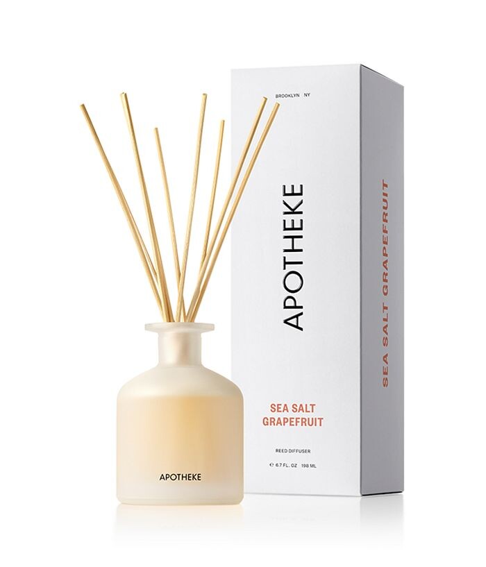 

APOTHEKE Диффузор с морской солью и грейпфрутом, 6,7 унций, белый