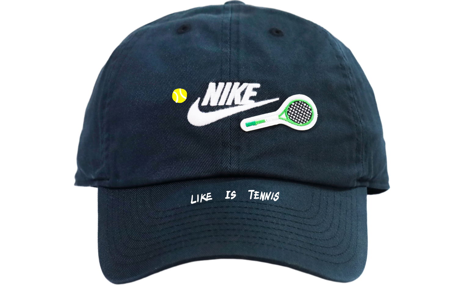 

Nike Хлопковая бейсболка унисекс черная, Black